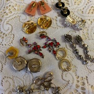 16 Vintage Earrings